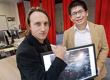 Chud Hurley e Steve Chen, fundadores de YouTube