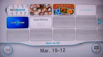 Os servizos en liña da Wii