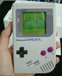 A primeira Game Boy incluía de serie o xogo Tetris