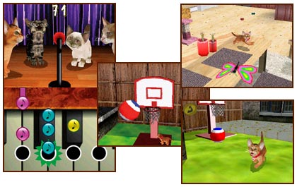 Love Cat Life inclúe distintos mini-xogos