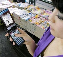 No Xapón os formatos electrónicos teñen bastante éxito