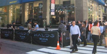 Cola neoiorquina para facerse coa nova entrega de Halo