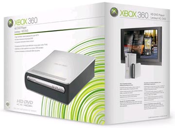 Unidade externa HD DVD para a Xbox 360