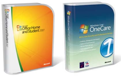 Microsoft Equipt equivalería á adquisición de Office Home and Student 2007 e OneCare