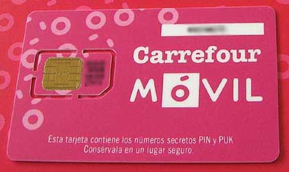 Carrefour Móvil esqueceu renovar a súa licenza