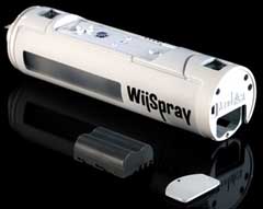 O mando da Wii queda camuflado coma un bote de spray
