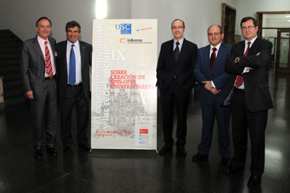 José Manuel Moreno, Carlos Hernández, Senén Barro, Andrés Hermida e Marius Rubiralta
