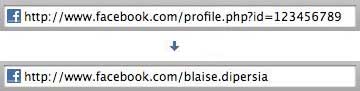 Os novos URL de Facebook serven principalmente para reducir o seu tamaño