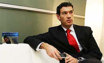 José Ramón García, CEO da firma compostelá Blusens