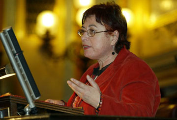 Olaia Davila no Congreso dos Deputados