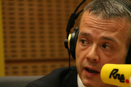 Antonio Camacho, secretario do Estado de Seguridade, nun acto recente