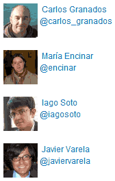 Organizadores do evento