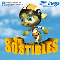 O INEGA achegárase previamente aos cativos a través do videoxogo con Os Sostibles (personaxes virtuais que hai pouco tamén instruían sobre o aforro de auga)