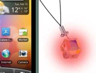 O charm indicator pode facilitar non perder unha chamada ou mensaxe mentres o móbil está dentro do bolso
