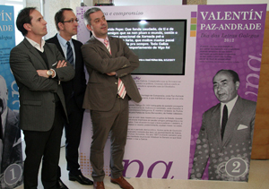 Presentación oficial da Exposición con motivo do Día das Letras Galegas